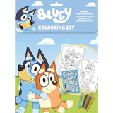 Bluey Colouring Set | 8 Sheets & 6 Pencils