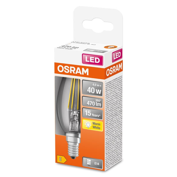 Osram 4w E14 Led Clear Filament Bulb