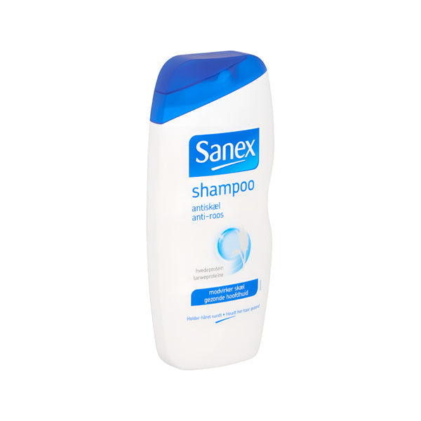 Sanex Anti-Dandruff Shampoo | 250ml, with Wheat Protein, Flip-Top Cap