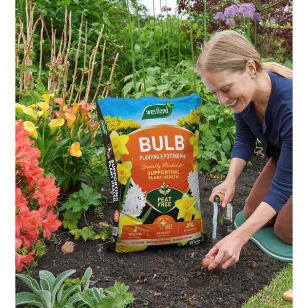 Westland Bulb Planting & Potting Peat Free Mix | 10 Litres, Zinc Enriched