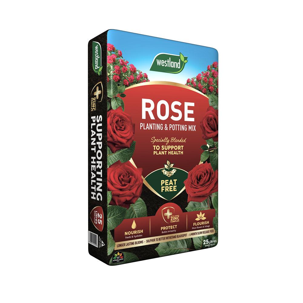 Westland Rose Planting & Potting Mix Peat Free | 25L - Choice Stores