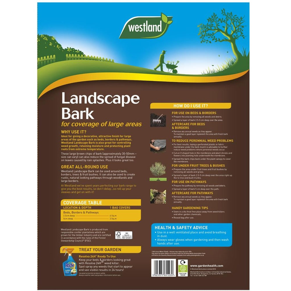 Westland Landscape Bark - 100L