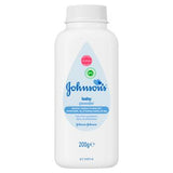 Johnson & Johnson Natural Baby Powder | 2x Moisture Absorption | 250ml