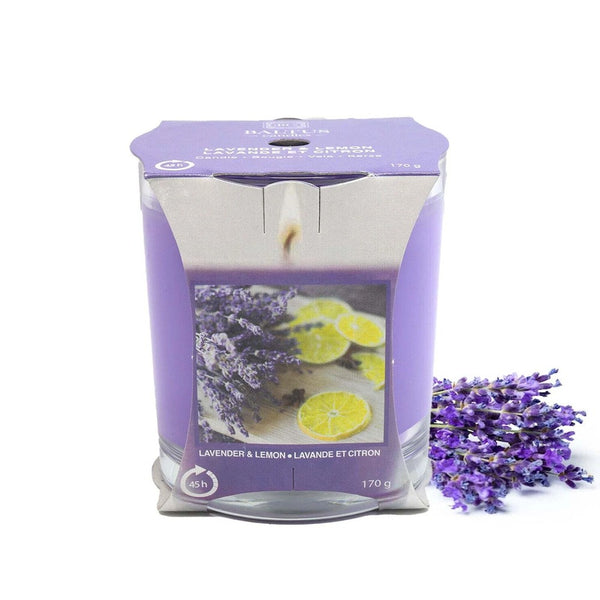 Baltus Lavender & Lemon Glass Candle | 45 Hour Burn Time