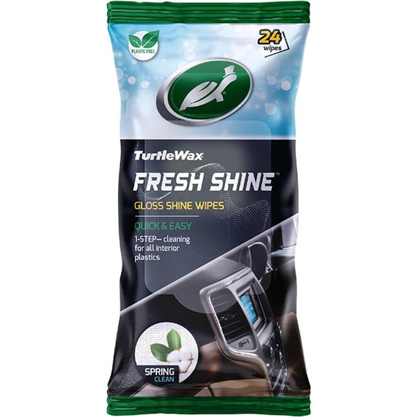 Turtlewax Gloss Dashboard Wipes | Pack of 24