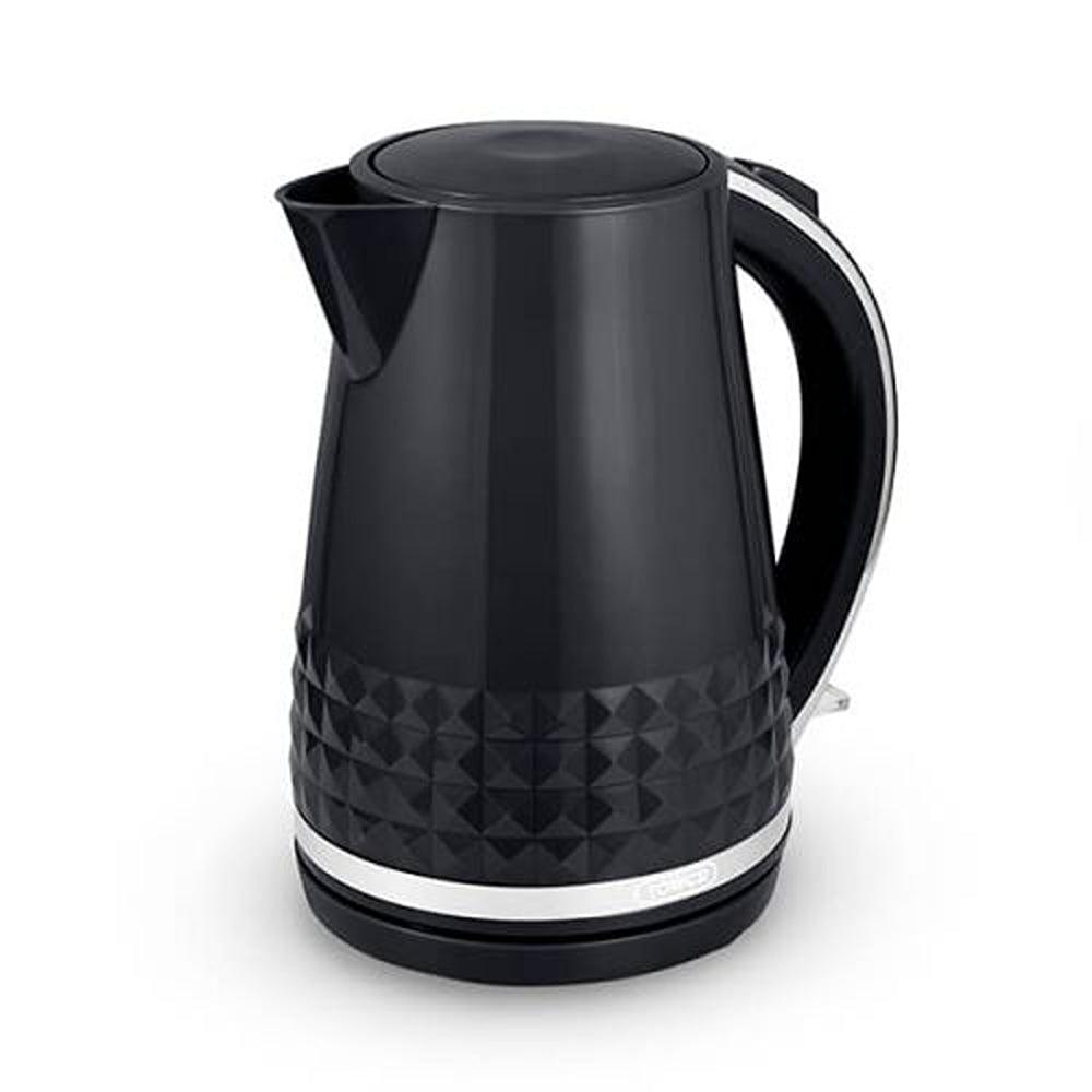 Tower Solitaire Black Kettle with Chrome Accents | 1.5L - Choice Stores