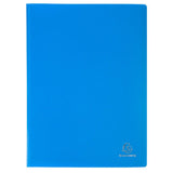 Exacompta Blue Opaque Display Book | 40 Pockets