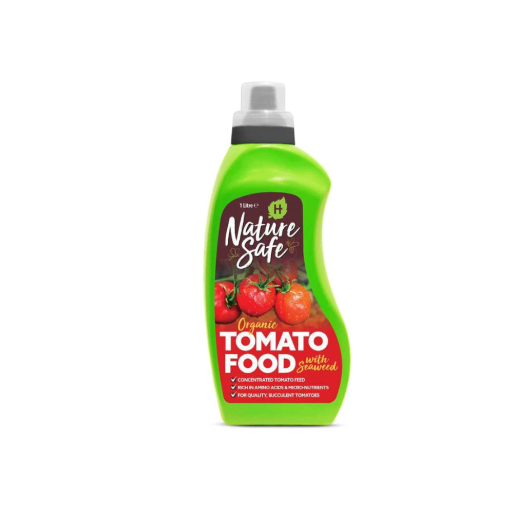 Nature Safe Organic Tomato Food with Seaweed Plant Feed | 1 Litre