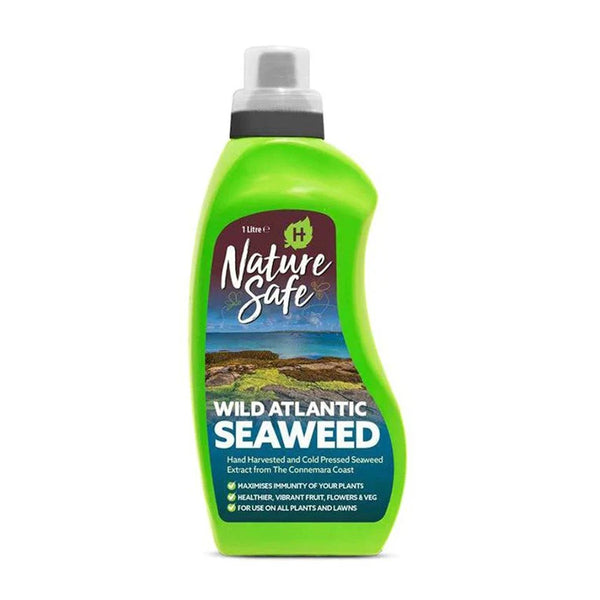 Nature Safe Wild Atlantic Seaweed Plant Feed | 1 Litre, Natural Extract