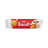 Lotus Biscoff Vanilla Sandwich Biscuits | 150g, Pack of 15, Vanilla Cream