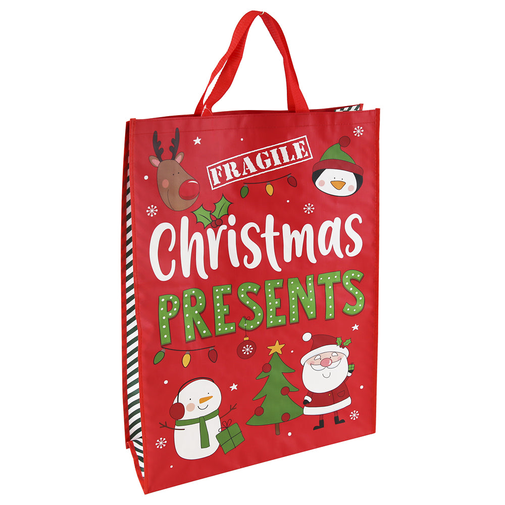 christmas jumbo festive character bag