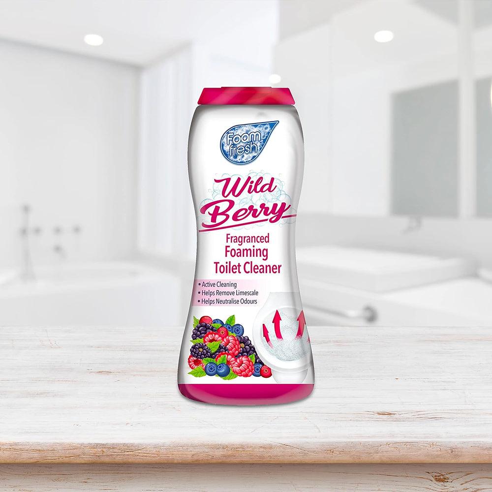 Duzzit Foam Fresh Fragranced Wild Berry Foaming Toilet Cleaner |370g - Choice Stores