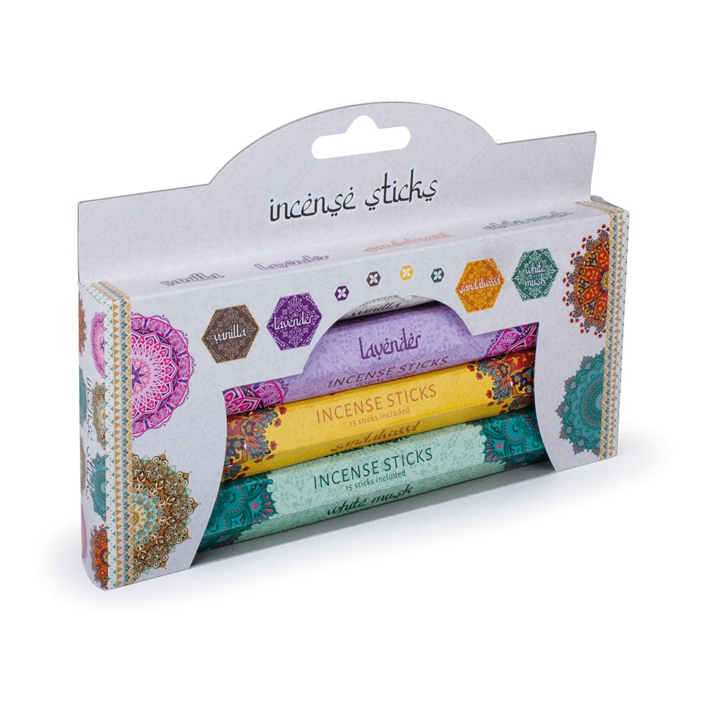 Pan Aroma Incense Sticks Variety Pack | 60 Sticks
