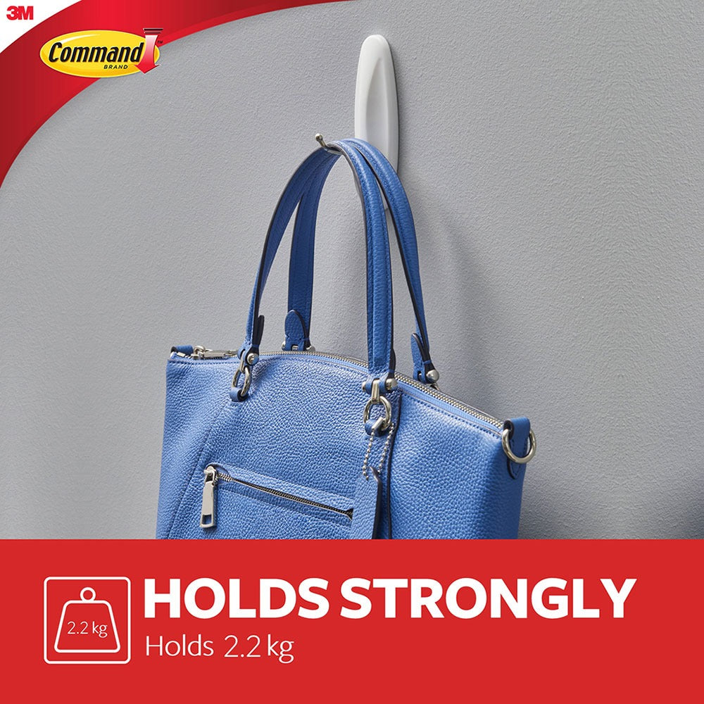 Command 3M Large Wire Hook | Damage-Free Hanging up to 2.2 kg
