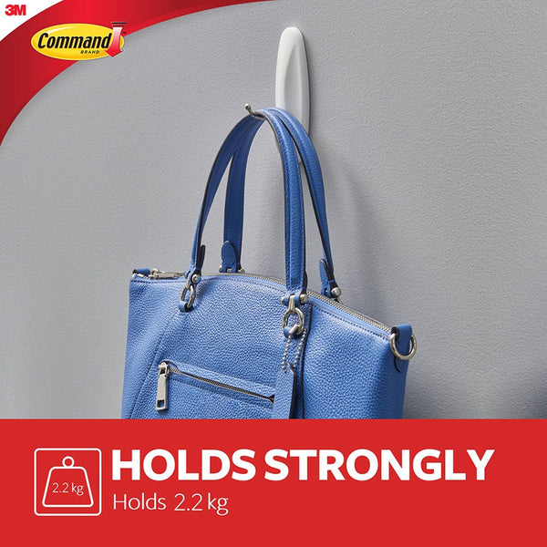 Command 3M Large Wire Hook | Damage-Free Hanging up to 2.2 kg