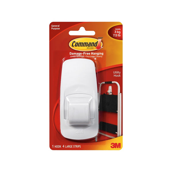 Command 3M Jumbo Utility Hook | Holds Up to 3 kg