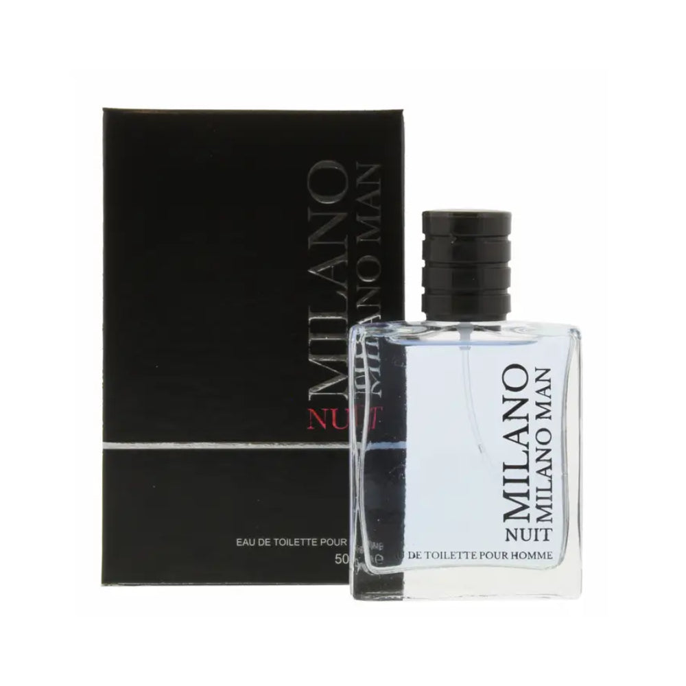 Milan Nuit for Men Eau de Toilette Spray | 50 ml, Evening Wear