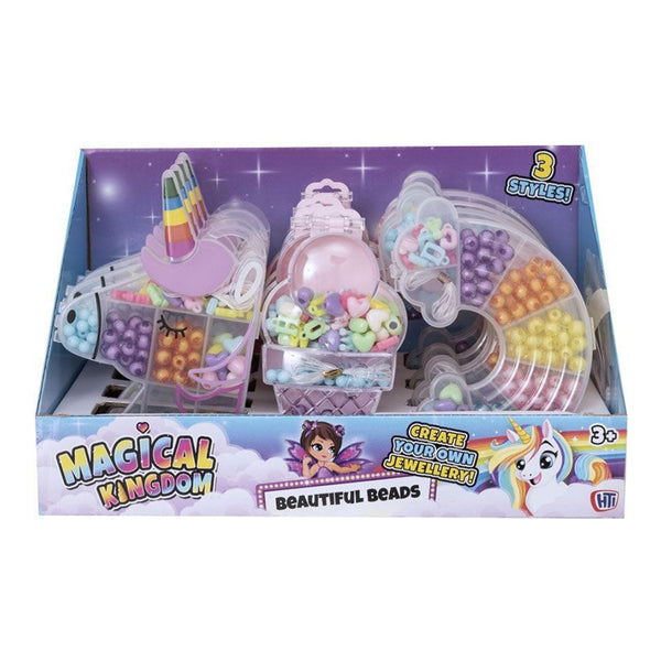 Magical Kingdom Beautiful Beads Jewellery Kit | Assorted Designs, Ages 3+