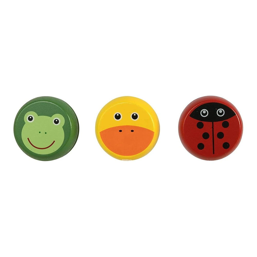 Wooden Yo-Yo Toy | Assorted Animal Designs, FSC-Certified, Ages 3+