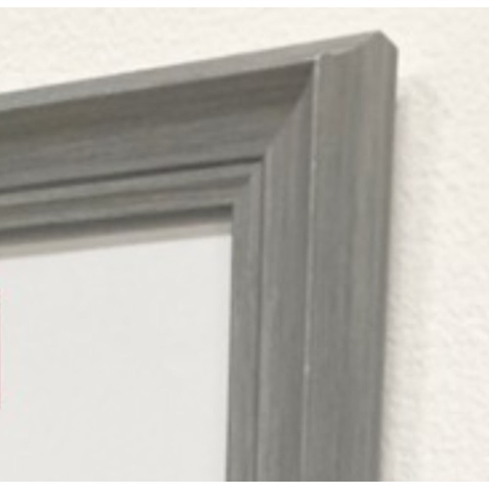Frame It Nessa Grey Woodgrain Photo Frame | 5 x 7 Inch, Portrait or Landscape