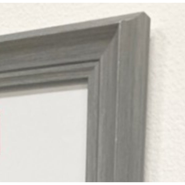 Frame It Nessa Grey Wood-Effect Photo Frame | 8 x 10, Wide Profile