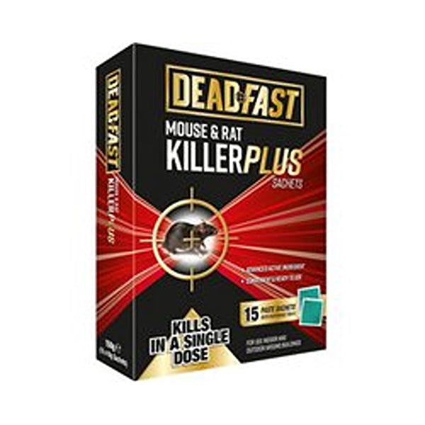 Deadfast Mouse and Rat Kill+ Sachets