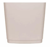 Taupe Slim Rectangular Swing Top Waste Bin | 12L, Concealed Lid