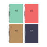 Academic A5 Wirebound Non-Scratch Diary | 2025-2026, Assorted Colours