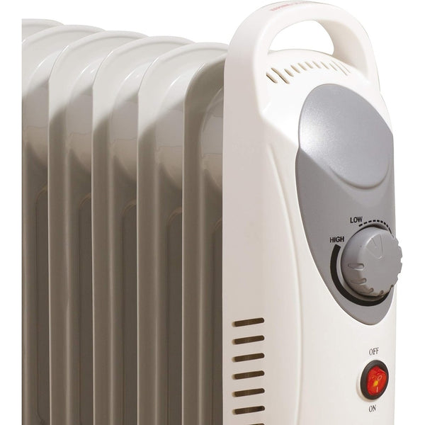 Daewoo Mini Oil Filled Radiator - 6 Fin 800W