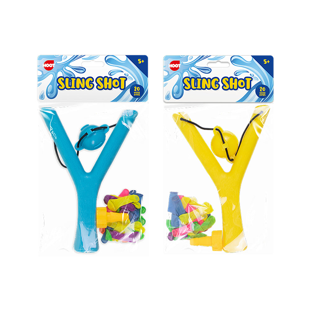 Hoot Sling Shot with 20 Water Bombs | Age 5+