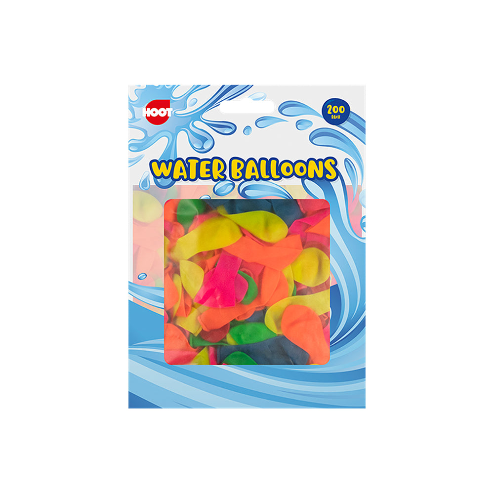 Hoot Colouring Water Balloons | Pack of 200