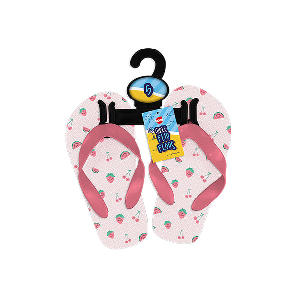 Hoot Girls Printed Flip Flops Sandals | Printed Footwear for Girls
