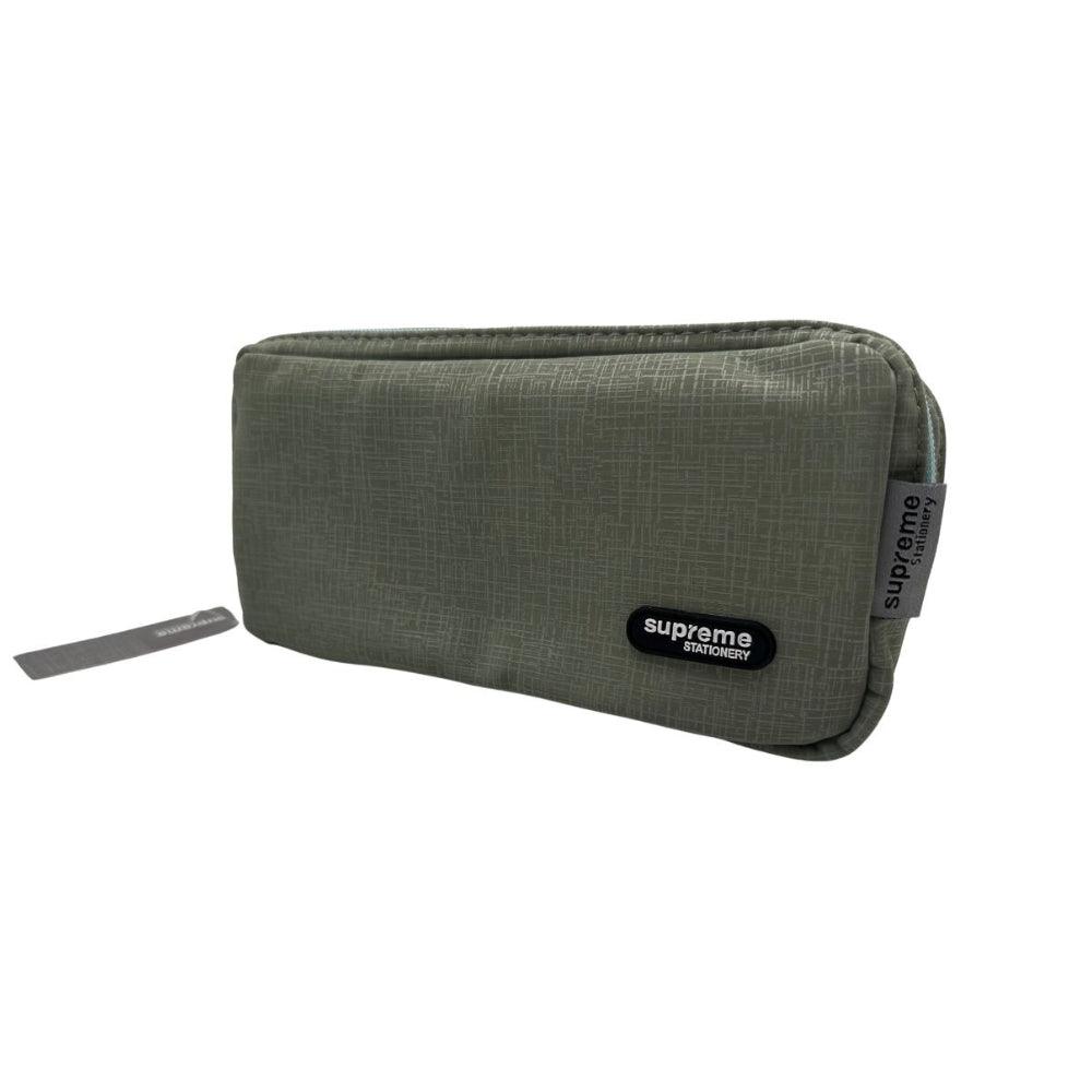 Double Pencil Case Green  | Assorted Design