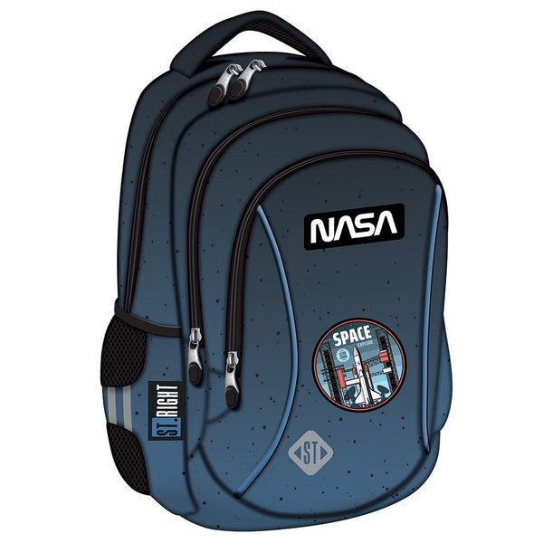 Supreme Space-Themed Backpack 15In Nasa | Durable with Multiple Compartments