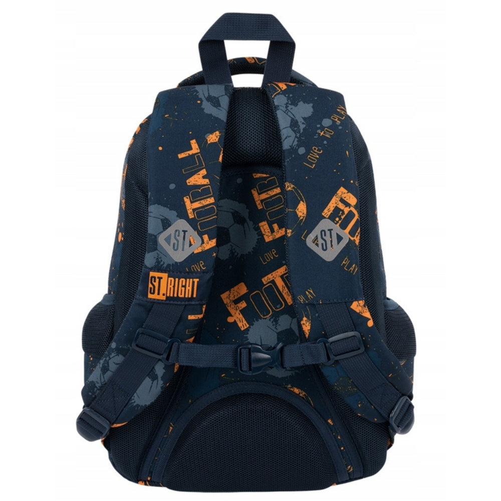Football Themed 15 Inch School Bag for Boys Choice Stores