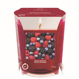 Baltus Mixed Berries Scented Glass Candle | 170 g, 45 Hour Burn Time
