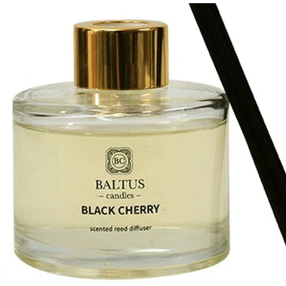 Baltus Black Cherry Reed Diffuser - 100ml, Fruity Fragrance