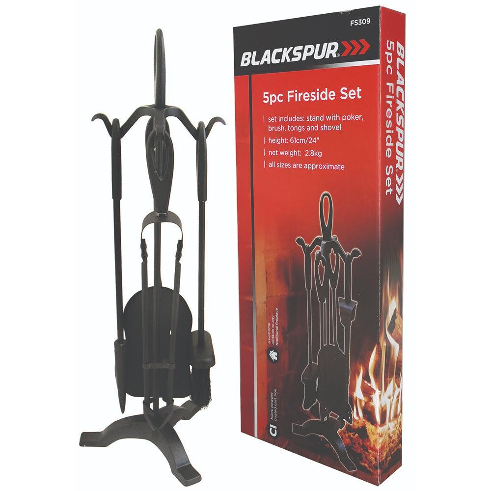Blackspur Traditional Fireside Set | 5 Piece Set - Choice Stores