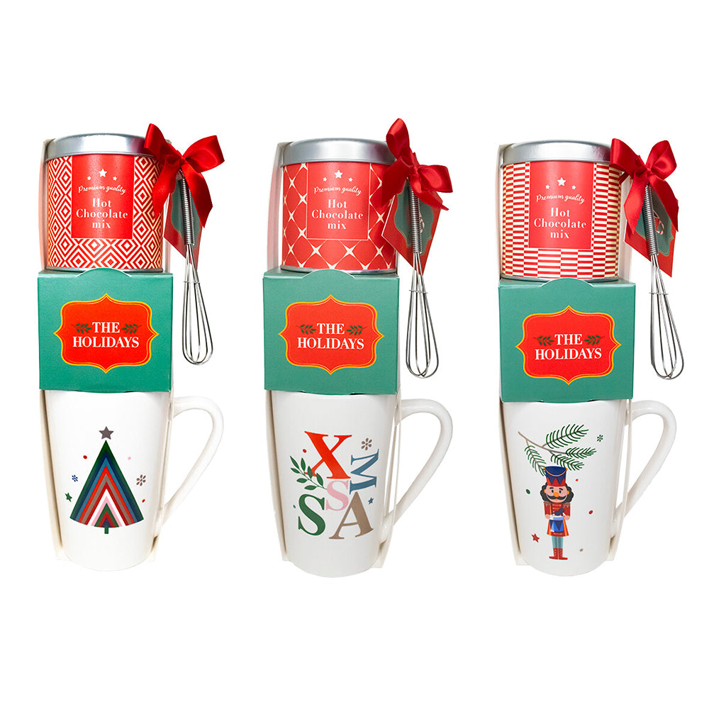 Christmas Hot Chocolate/Tea & Mug Gift Set