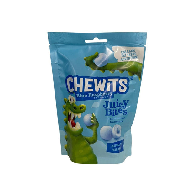 Chewits Juicy Bites Blue Raspberry Bonbons | 115g