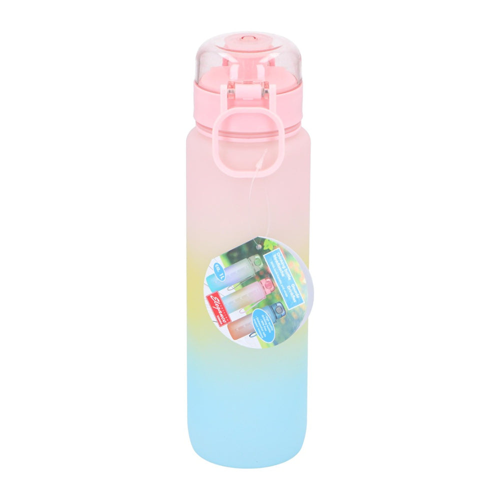 Cuisine Elegance Ombre Water Bottle - Flip-Top - 1L