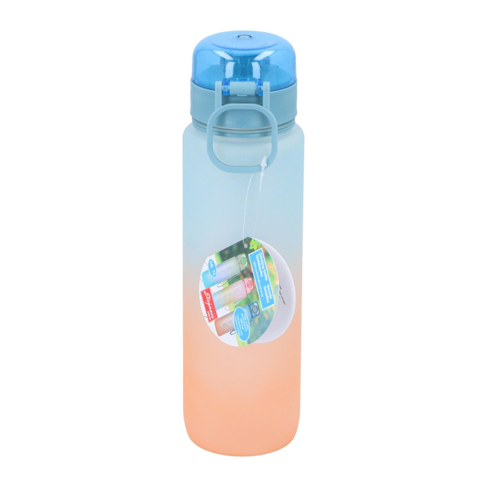 Cuisine Elegance Ombre Water Bottle - Flip-Top - 1L