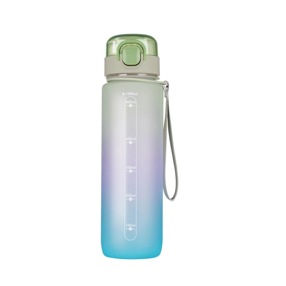 Cuisine Elegance Ombre Water Bottle - Flip-Top - 1L