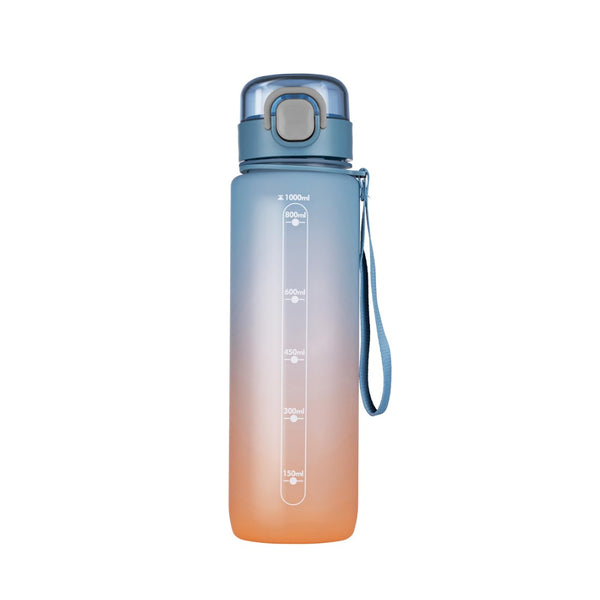 Cuisine Elegance Ombre Water Bottle - Flip-Top - 1L