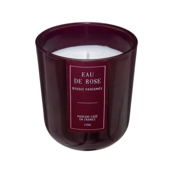 Comptoir de la Bougie Sili Rose Scented Candle | 170g, Eau de Rose