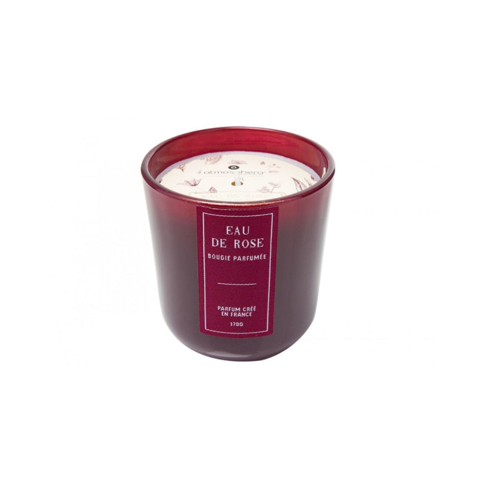 Comptoir de la Bougie Sili Rose Scented Candle | 170g, Eau de Rose