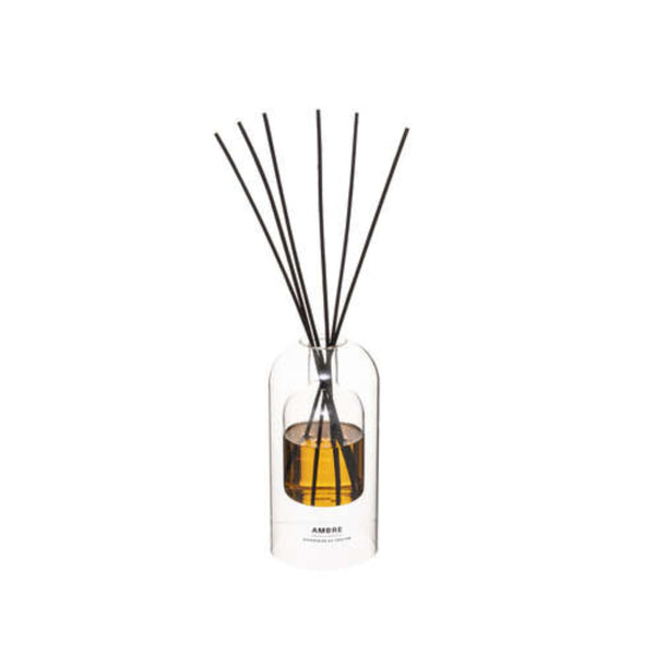 Atmosphera Ilan Amber Reed Diffuser | 150ml, Warm Scent, Flameless