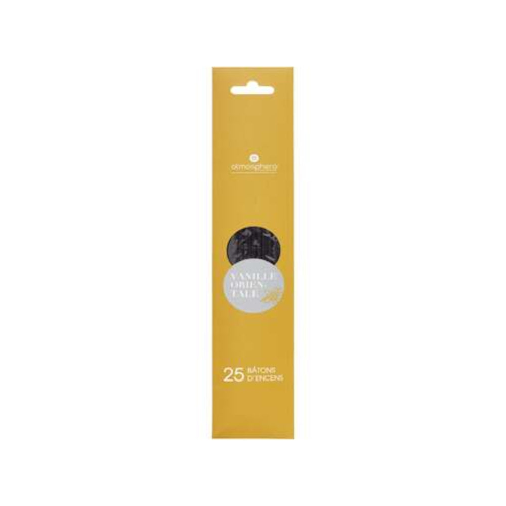 Atmosphera Vanilla Incense Sticks | Pack of 25, Gold Gift Box