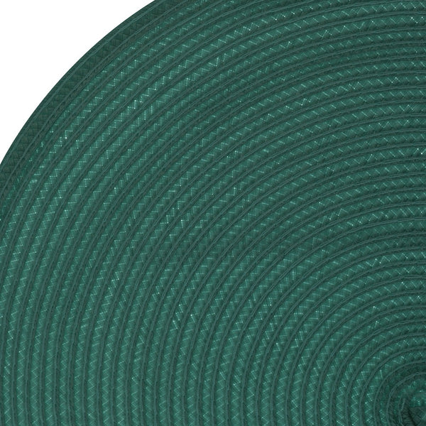 Secret de Gourmet Braided Placemat - Emerald Green
