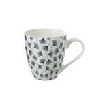 Secret de Gourmet Japan Assorted Patterned Mug | Blue and White, 50cl